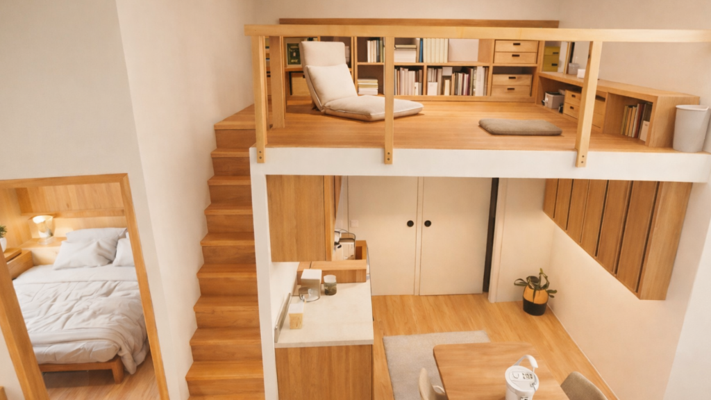 Add-Loft Technology extra space at no extra cost